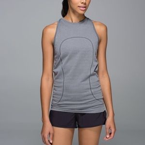 Lululemon athletic high neck racer back tank